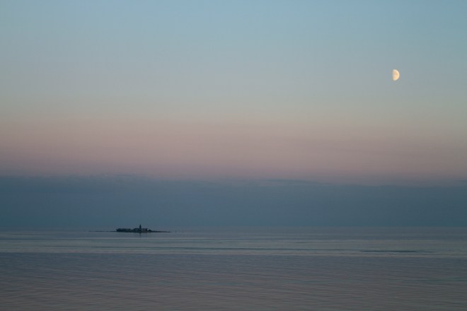 Small Baltic Island off the coast of Russia